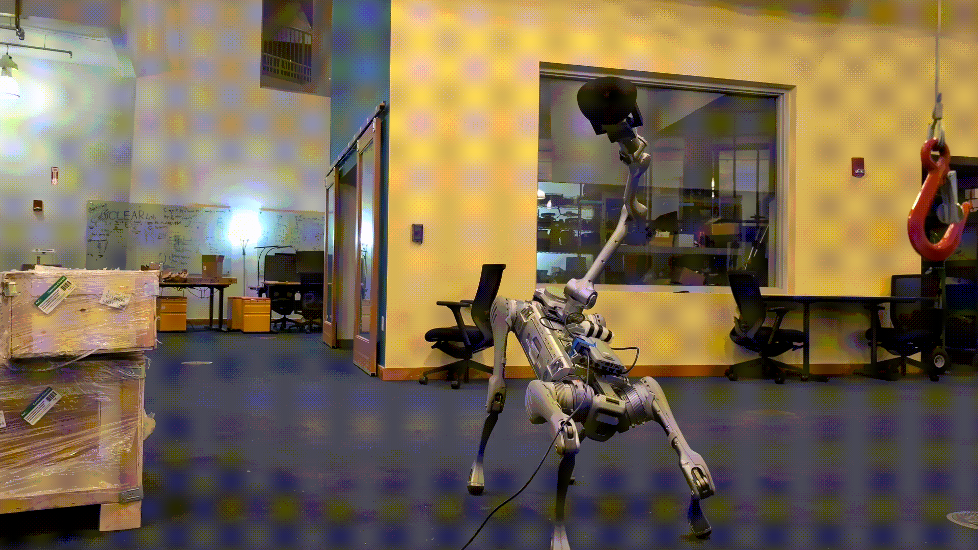 Unitree B2/Z1 throwing ball